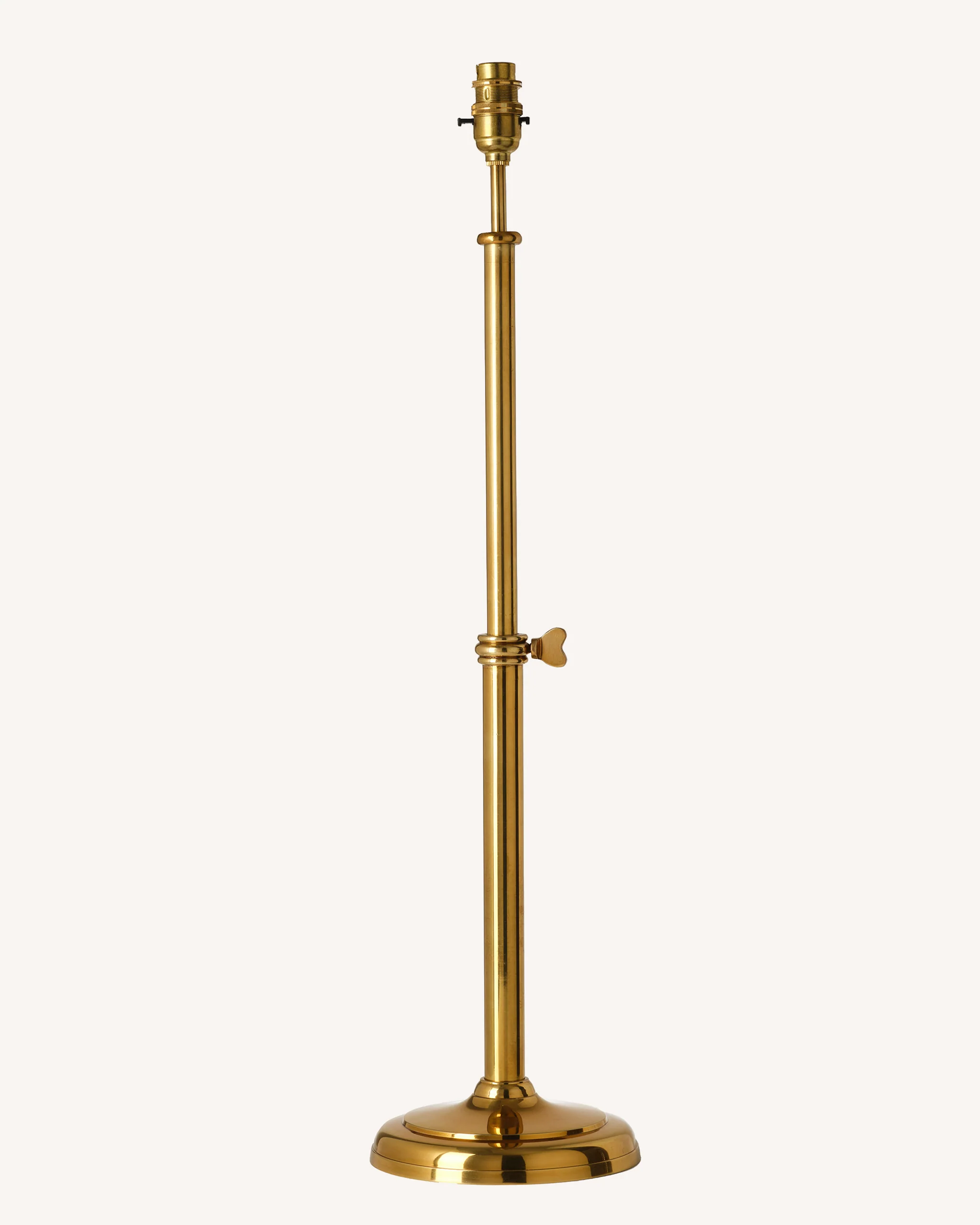 Adjustable Table Lamp Base, Brass - Image 5