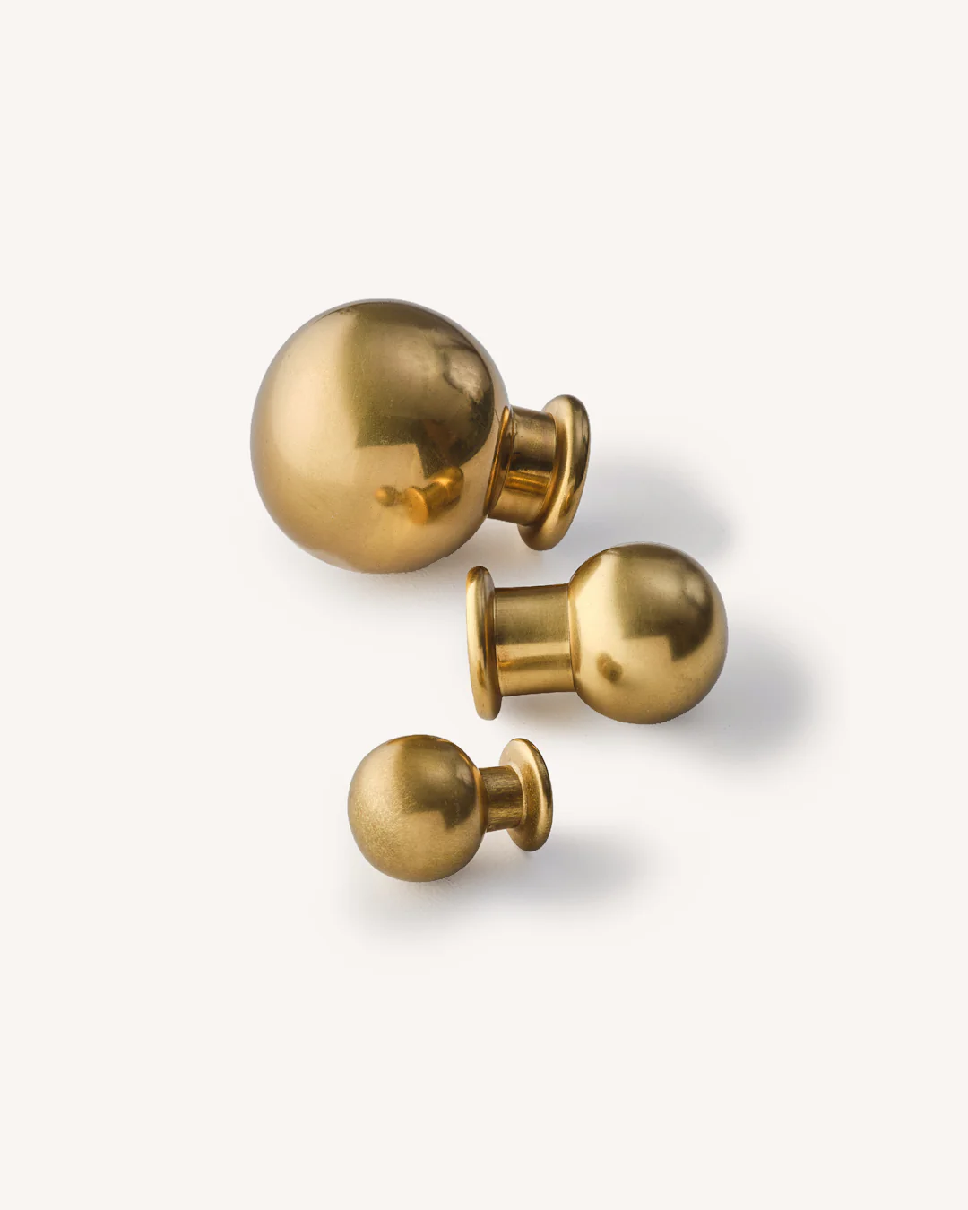 Aged Brass Knob - Image 7
