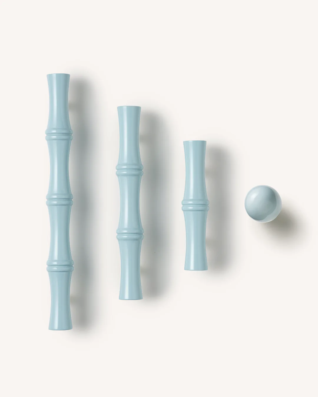 Bamboo Handle, Pale Blue - Image 4