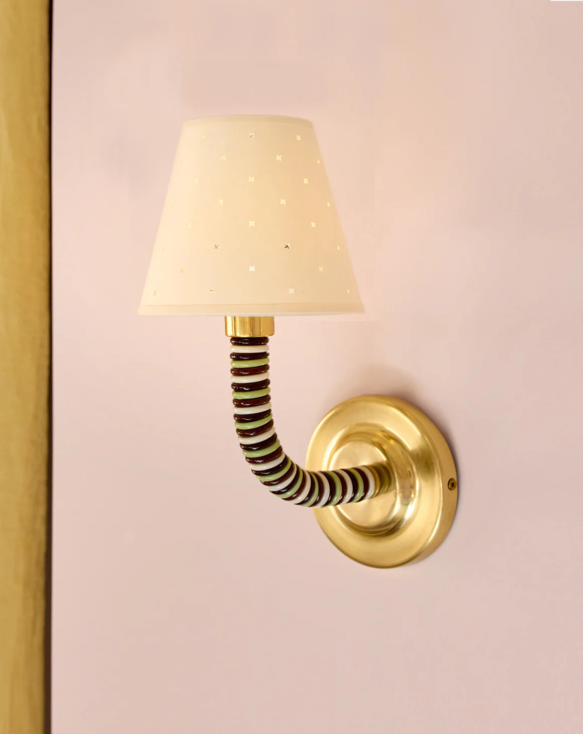Bistro Wall Light, Aged Brass - Image 2