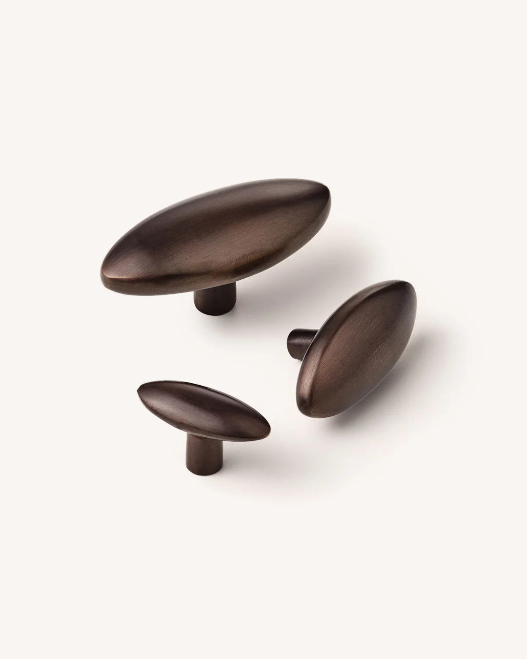 Blackened Bronze Oval Knob - Image 6