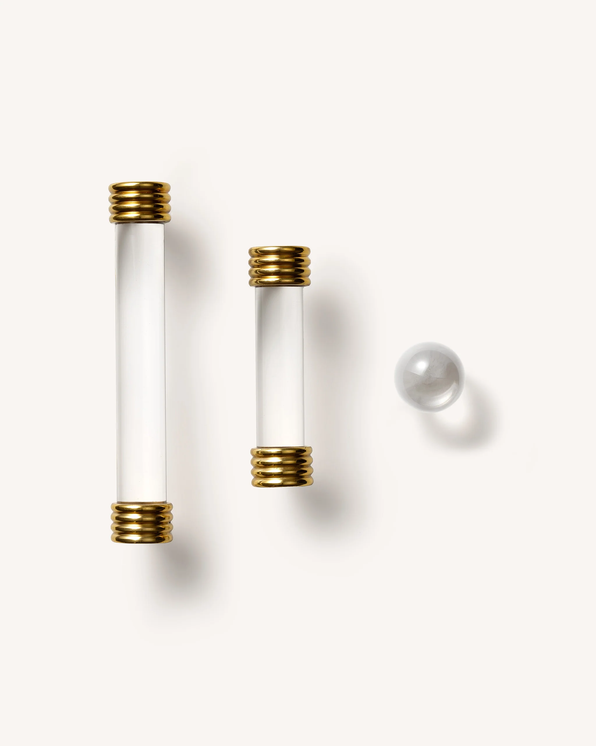 Rib Handle, Polished Brass - Image 5