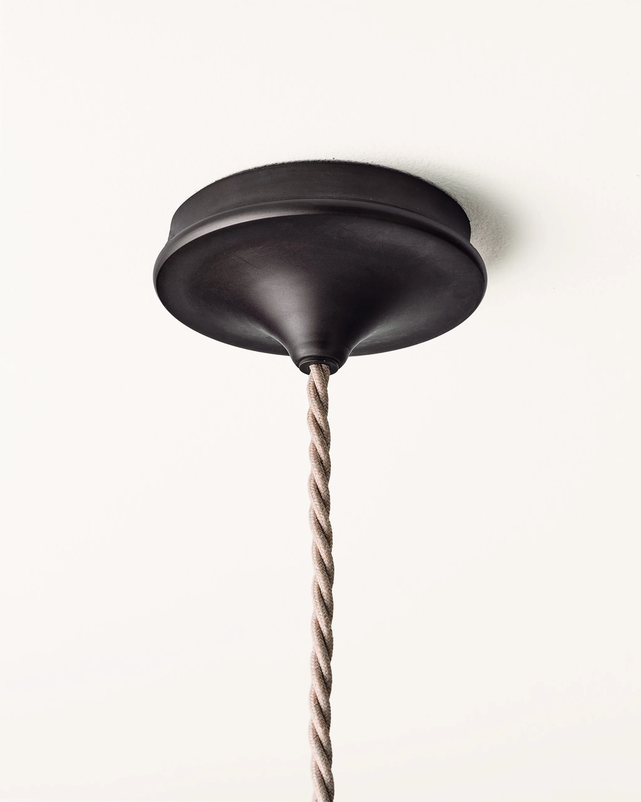 Ceiling Rose, Matt Black - Image 4