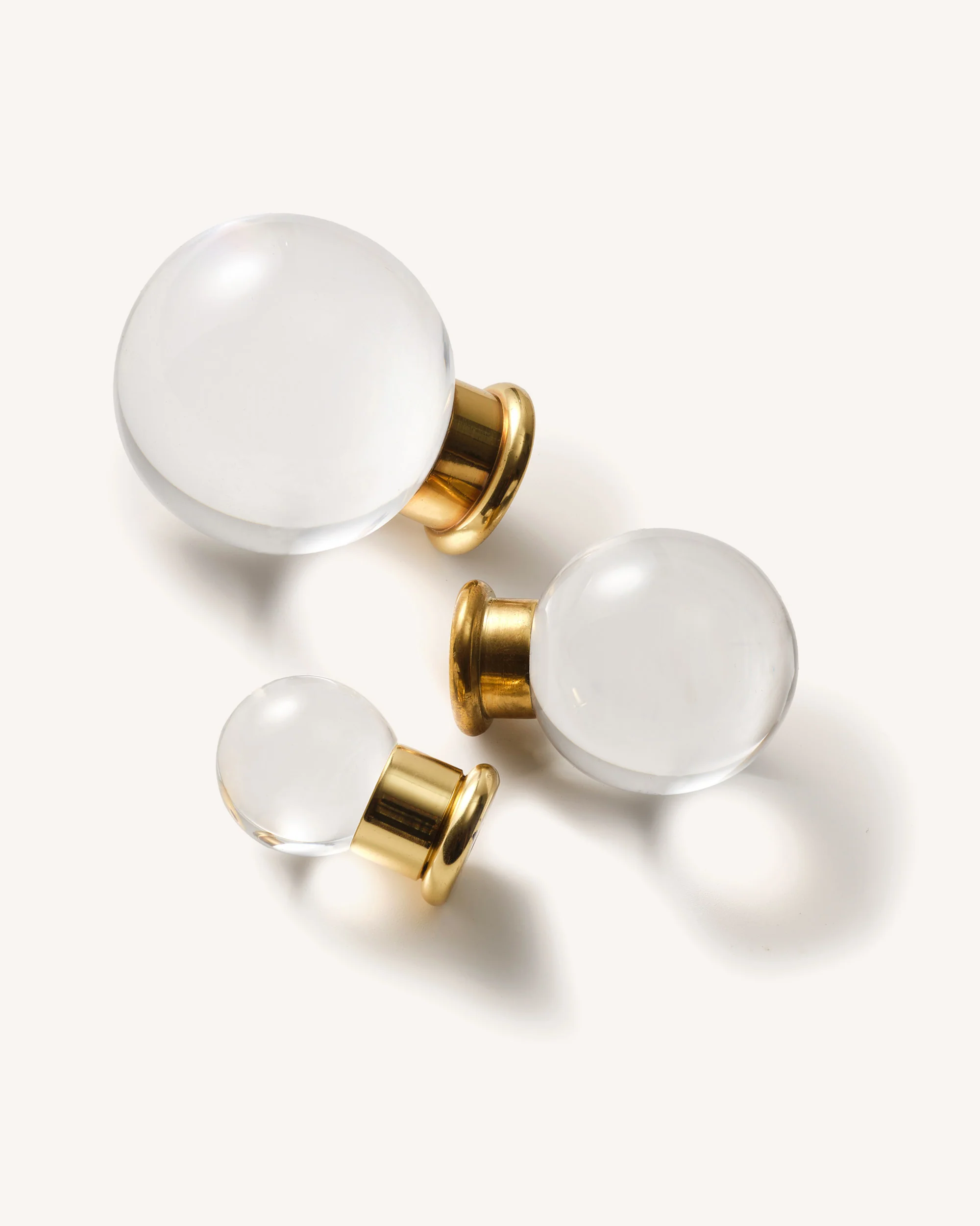 Clear Brass Knob - Image 6