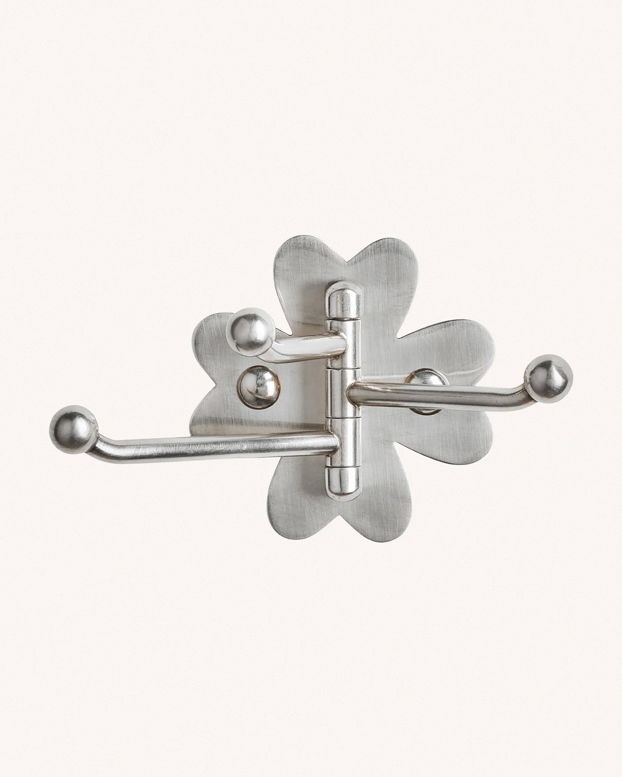 Clover Swing Arm Hook, Brushed Nickel - Image 6
