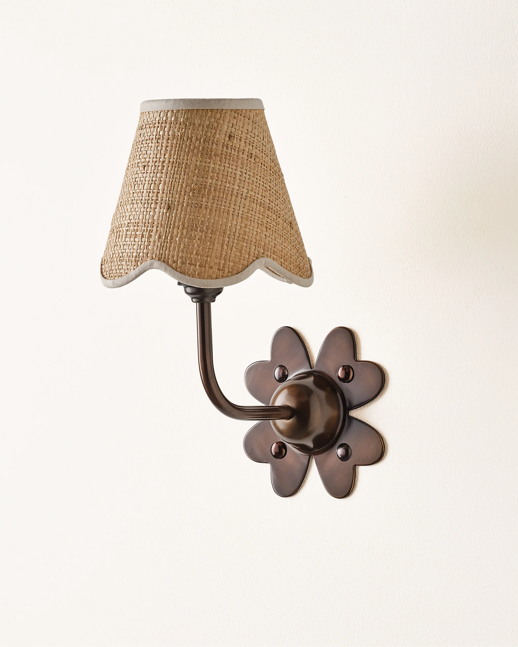 Clover Wall Light, Blackened Bronze - Image 3