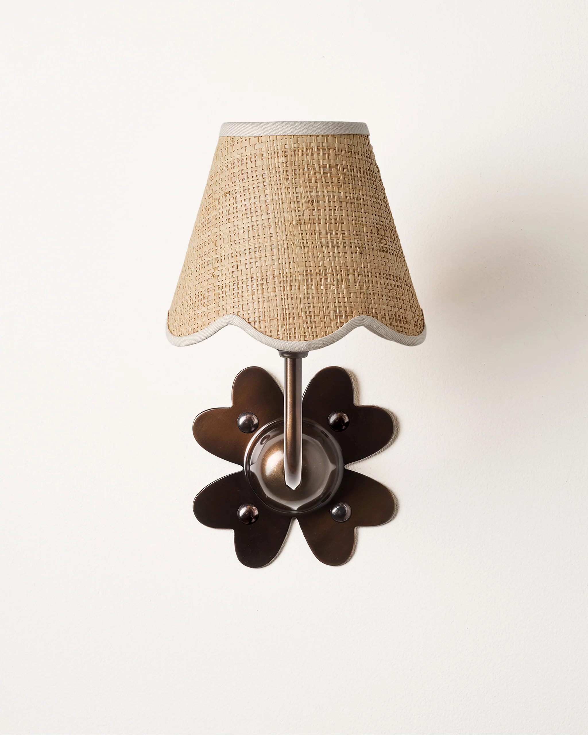 Clover Wall Light, Blackened Bronze - Image 4