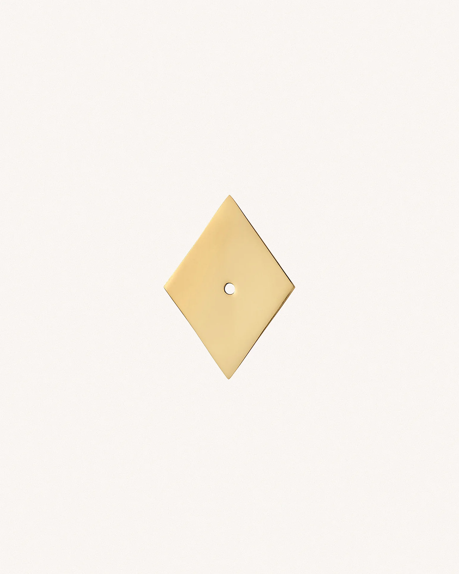 Diamond Backplate, Polished Brass - Image 5