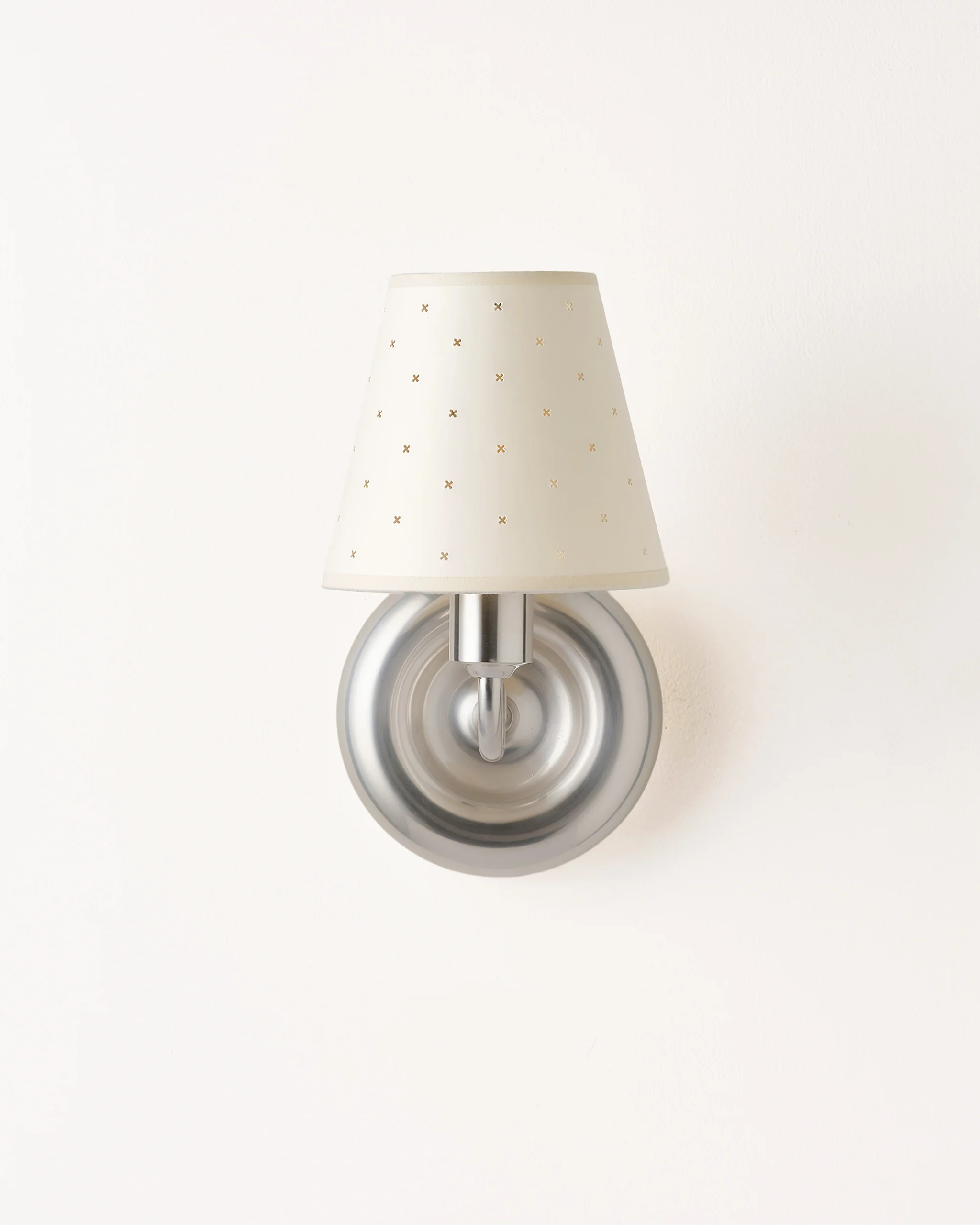 Donut Wall Light, Brushed Silver - Image 4