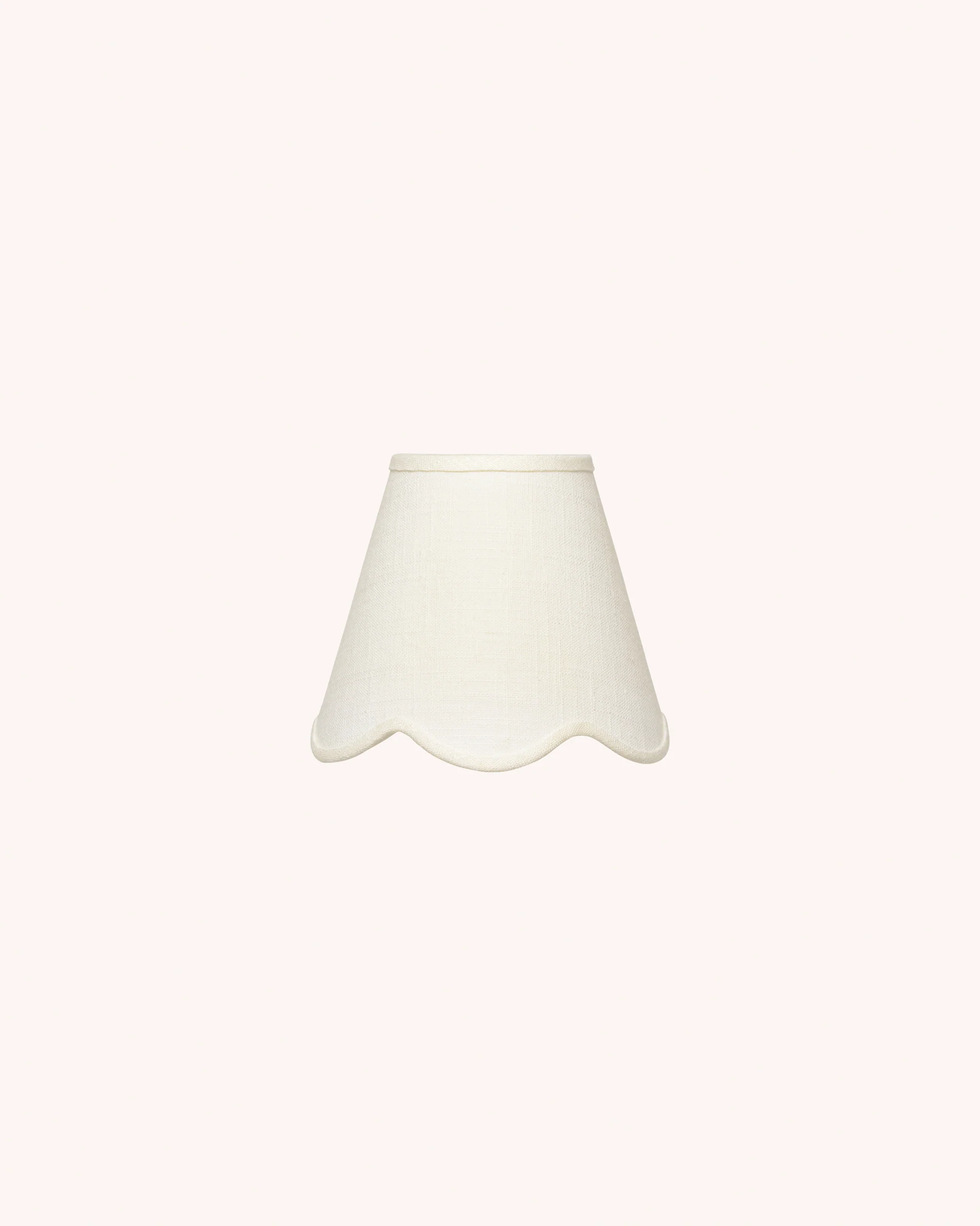 Fabric Scallop Lampshade, Mini - Image 4