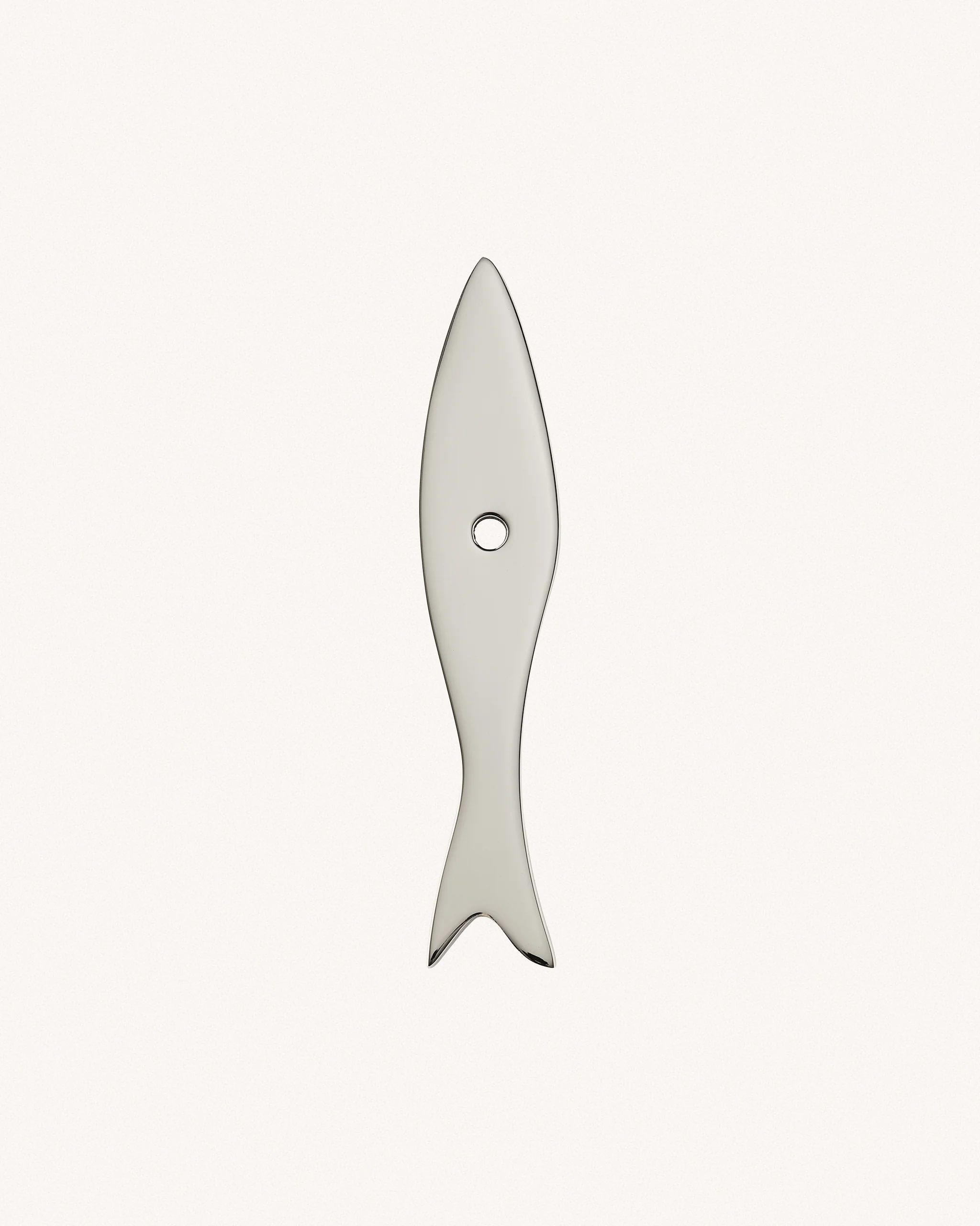 Fish Backplate, Polished Nickel - Image 4