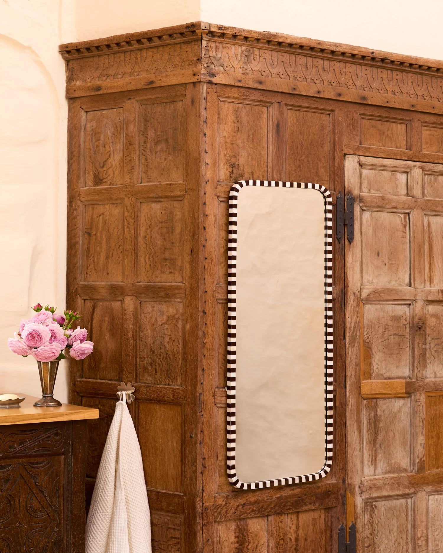 Pearl Full-Length Mirror, Chocolate - Image 4