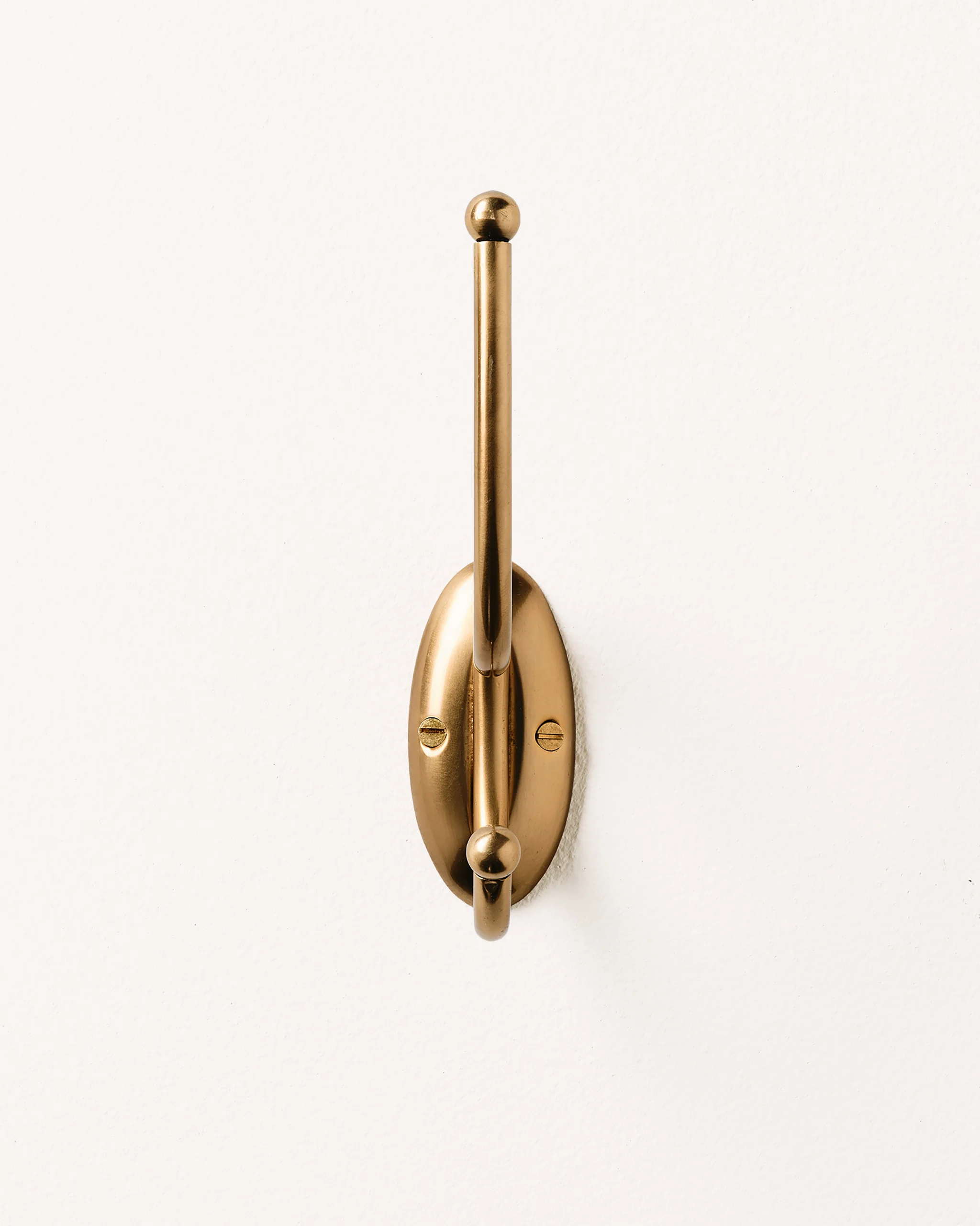 Tay Coat Hook, Aged Brass - Image 4