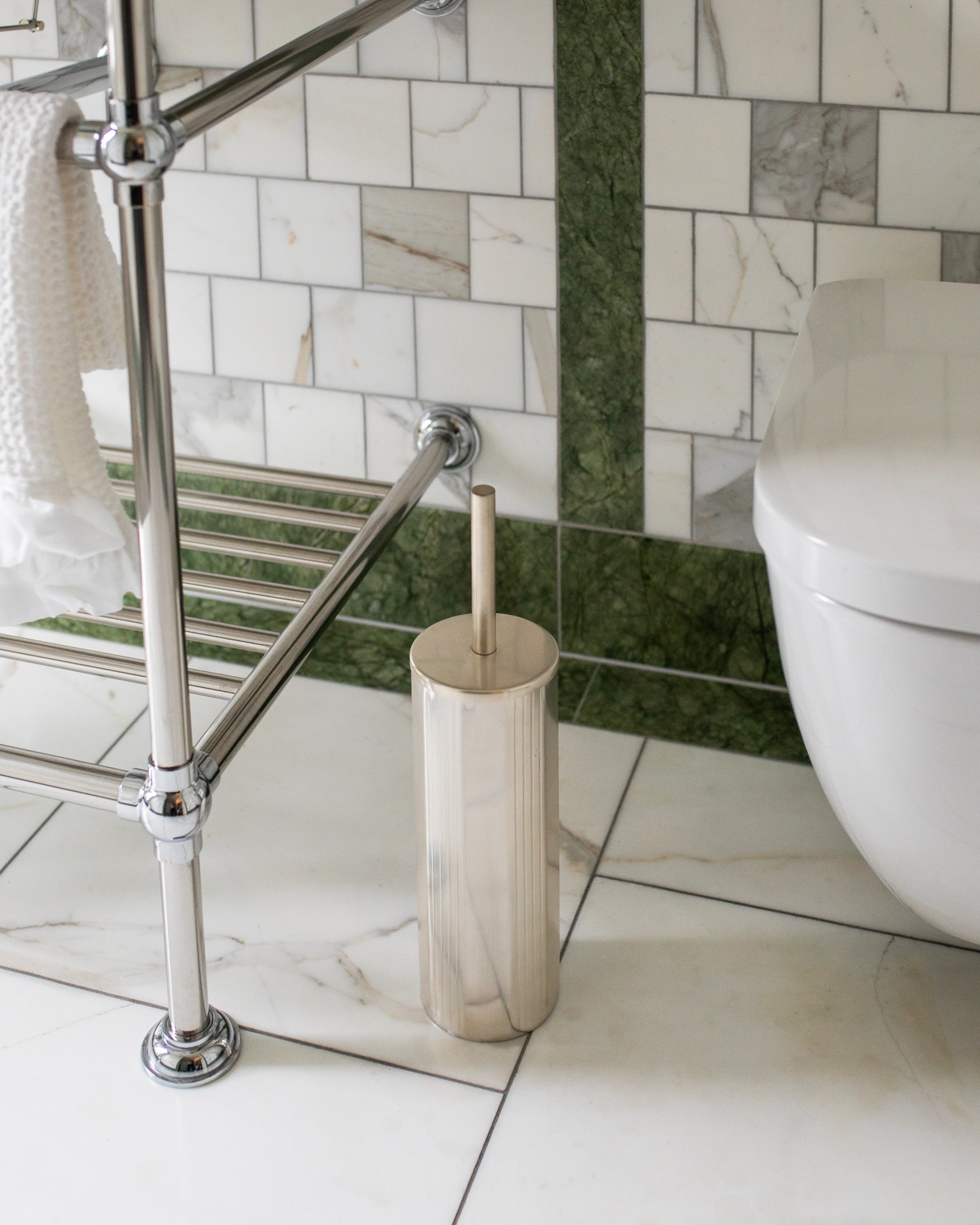 Toilet Brush, Brushed Nickel - Image 2