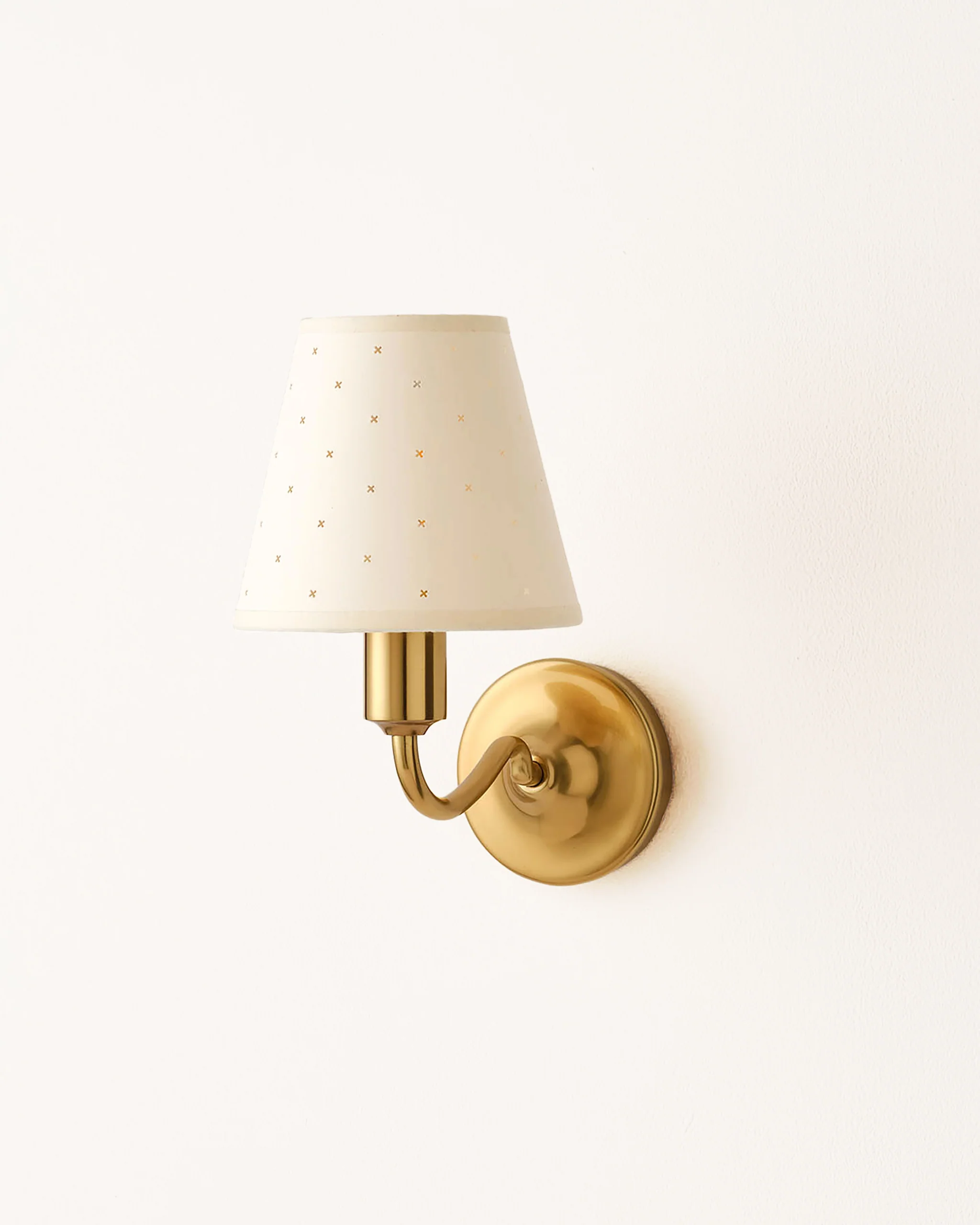Wall Light, Aged Brass - Image 5